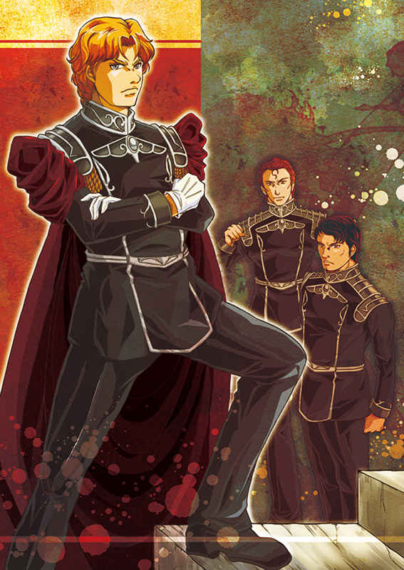 第二次ランテマリオ星域会戦司令官たち（C88新刊表紙）